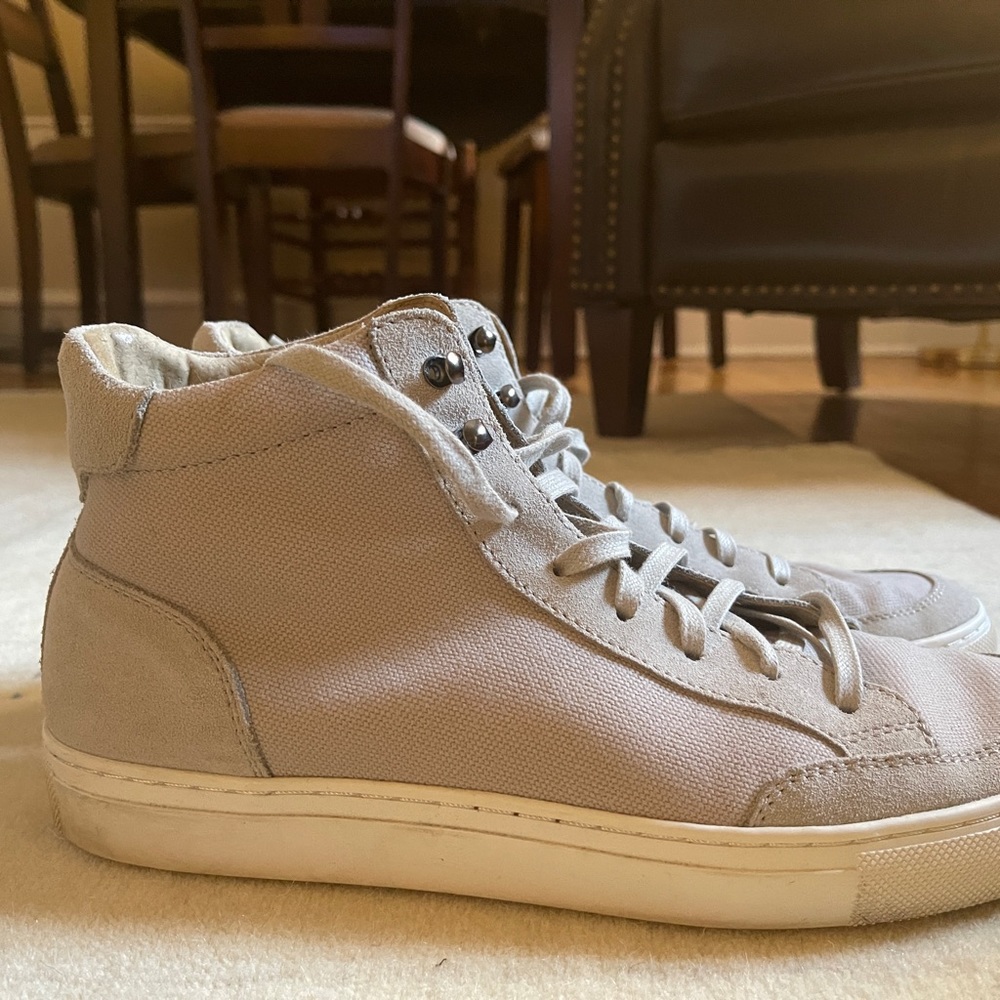 Light grey chukka sneakers excellent condition Very gently worn and very clean